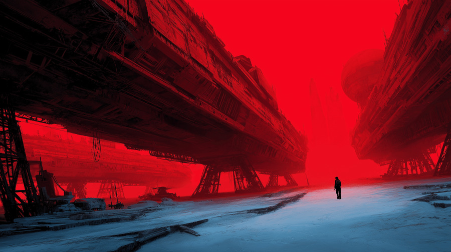 Red Dystopian puzzle preview